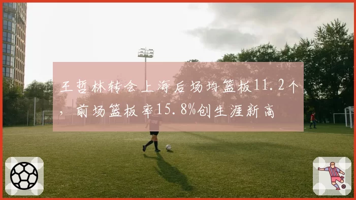 王哲林转会上海后场均篮板11.2个，前场篮板率15.8%创生涯新高
