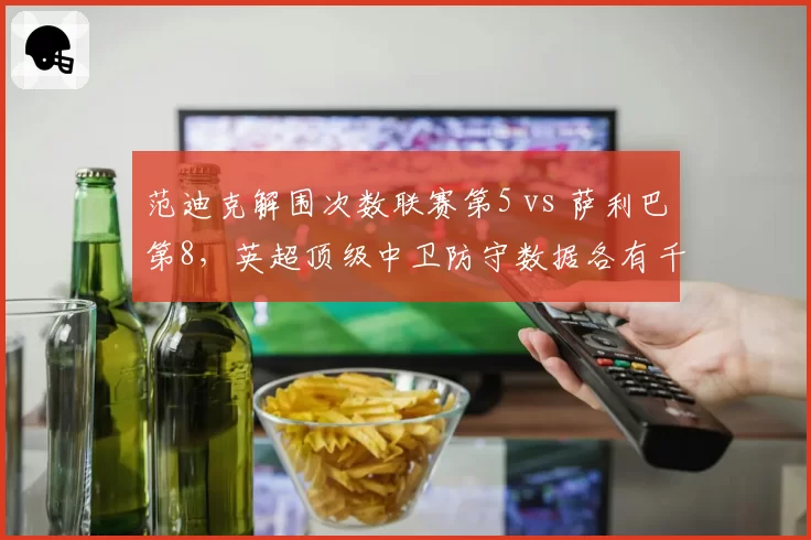 范迪克解围次数联赛第5 vs 萨利巴第8，英超顶级中卫防守数据各有千秋